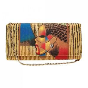 Shades of Color Statement Clutch | Composite of a Woman